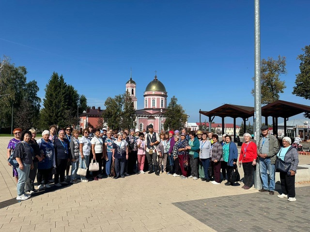 28.08.2024 туристы серебряного возраста отправились в увлекательное путешествие в рамках проекта 